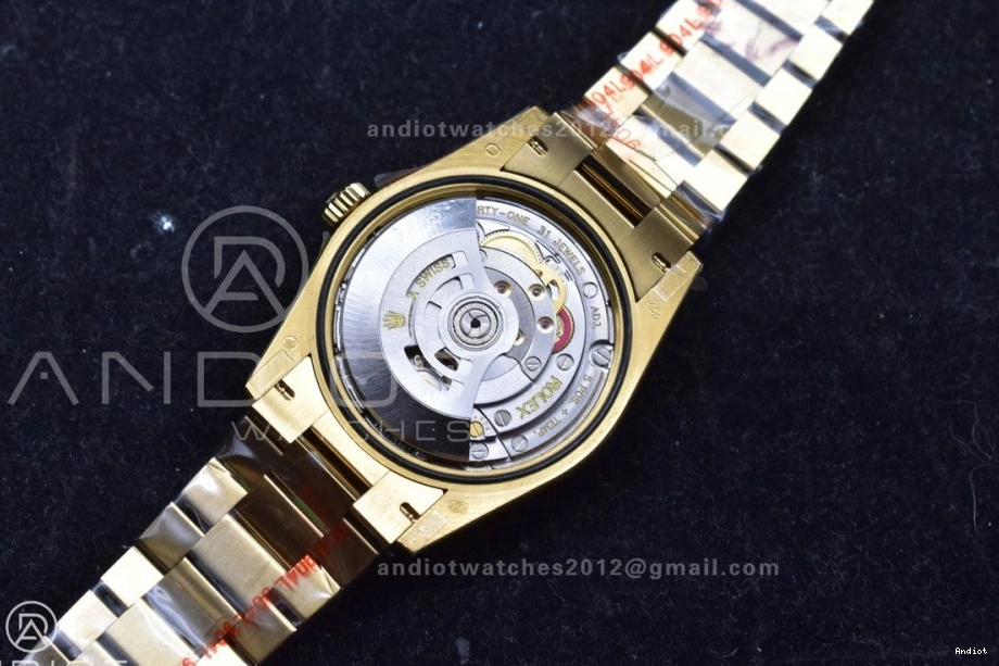 President QF Dial V5 Weight) 36 YG Bracelet Best 904L DayDate vr3255 Edition Gold Steel (Gain on 0201